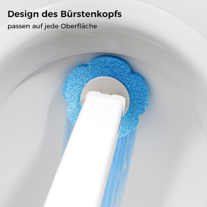 Toilettenbürste Einweg: Hygienische Reinigung mit duftenden Schwammköpfen für Sauberkeit im Bad.