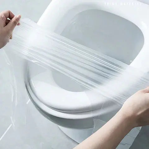 Hygienische & biologisch abbaubare Einweg-Toilettensitzbezüge; ideal für Reise, Camping & öffentlichen WC-Besuch.