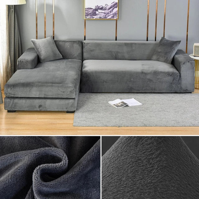 Samt-Bezug für Sofas, erneuert die Inneneinrichtung und gibt dem Wohnzimmer neuen Glanz.