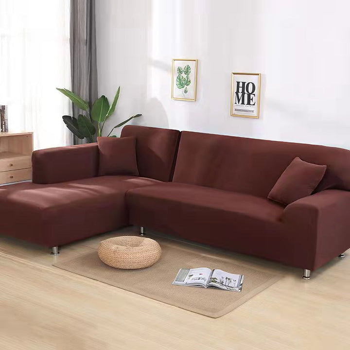 Familienfreundlicher, elastischer Samt-Sofabezug, schützt vor Flecken, ideal für Haushalte mit Kindern & Haustieren.