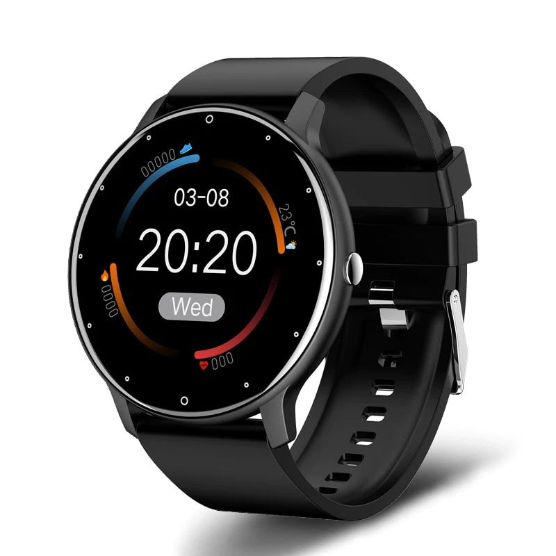 Smartuhr verfolgt tägliche Aktivitäten. Ihr smarter Begleiter für Fitness, Sport & Gesundheit.