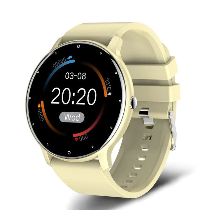 360° FITSmartwatch überwacht Herzfrequenz und Blutdruck. Ihr Gesundheits-Assistent am Handgelenk.