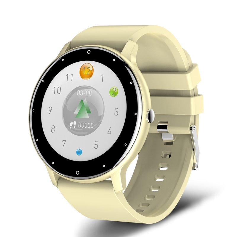 Fitness-Smartwatch-Display zeigt verbrannte Kalorien. Effektiver Fitness-Tracker für Ihr Training.