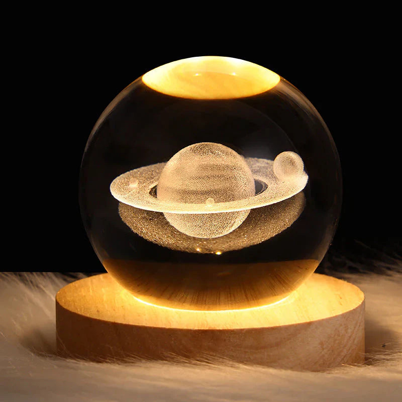 Atmosphärisches Nachtlicht der 3D Projektionslampe mit Galaxie-Effekt, perfekt für entspannte Abende.