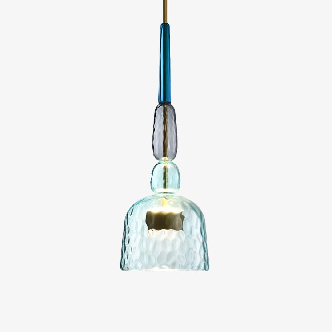 Moderne Deckenleuchte als bunte Pendellampe, stimmungsvolle LED-Beleuchtung für Ihr Zuhause. Stilvoll.