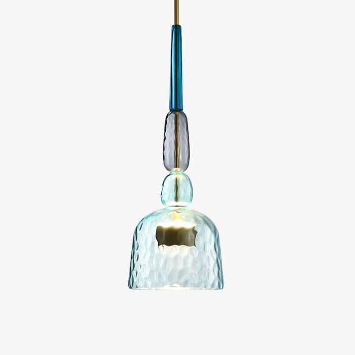 Moderne Deckenleuchte als bunte Pendellampe, stimmungsvolle LED-Beleuchtung für Ihr Zuhause. Stilvoll.