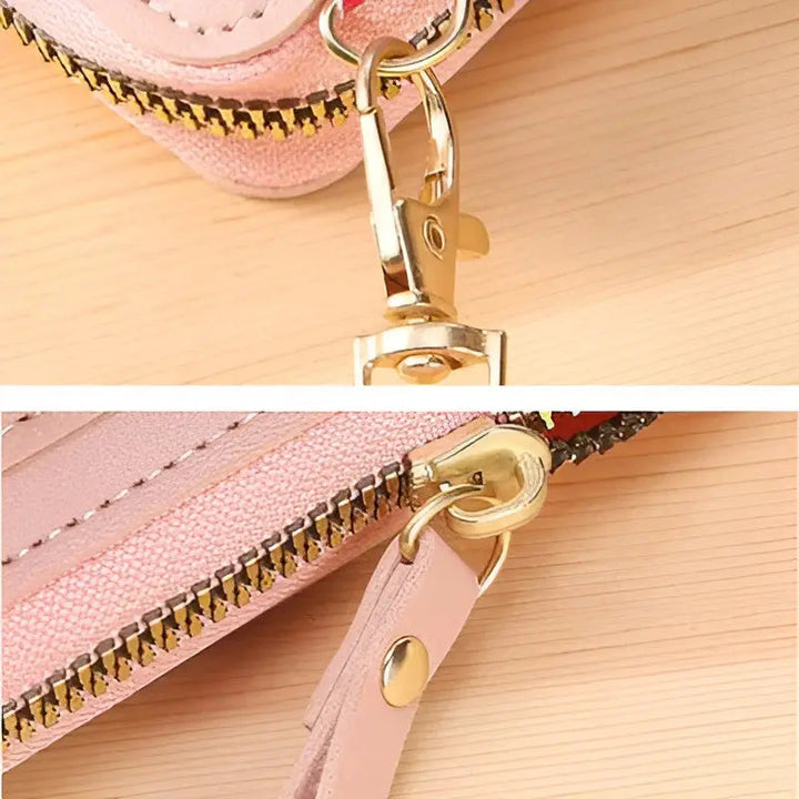 Elegante Damen-Ledertasche als Anti-Diebstahl-Schultertasche, stilvoller Begleiter für Stadt & Reise.