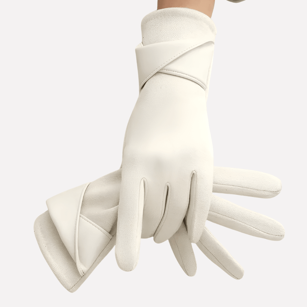 Verstellbare Damenhandschuhe mit Touch-Funktion, gefüttert. Optimale Winterhandschuhe für Damen, stilvoll und warm.
