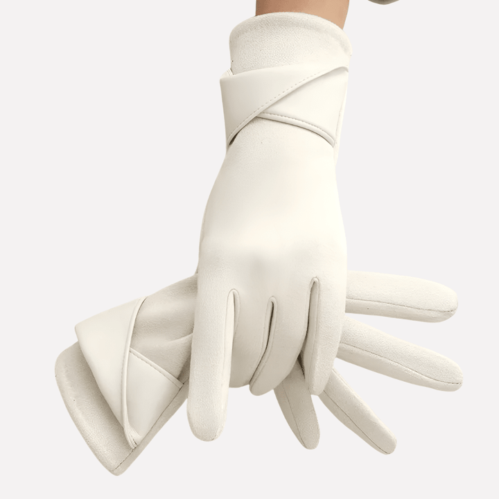 Verstellbare Damenhandschuhe mit Touch-Funktion, gefüttert. Optimale Winterhandschuhe für Damen, stilvoll und warm.
