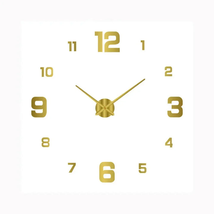 Stilvolle digitale Wanduhr, klassisch elegant, große Ziffern, modern und zeitlos für Ihr Zuhause.