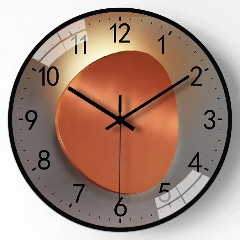 Moderne Digitaluhr mit klassischem Design, geräuschlos, perfekte Deko für jedes Zuhause.