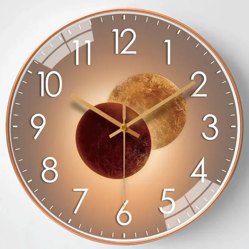 Zeitlose digitale Wanduhr aus ABS-Kunststoff, schick & funktionell für Büro oder Schlafzimmer.