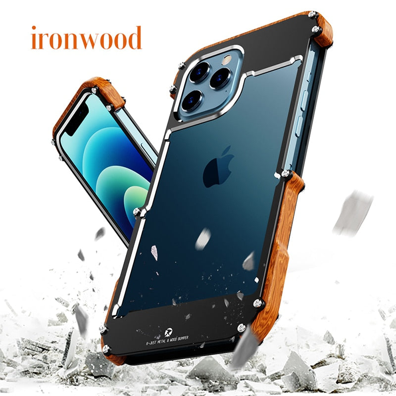 Natürliche Eleganz: Echtholz iPhone Hülle von Arbori, stilvoller und langlebiger Schutz.