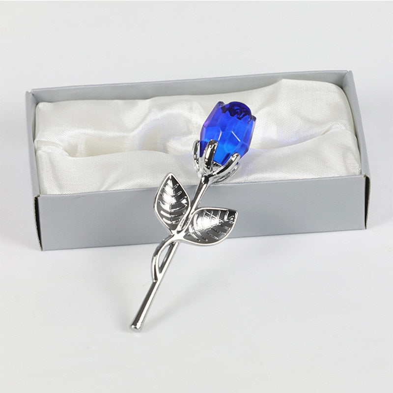 Ewige Glasrose als Liebesbeweis, perfekte Valentinstagsdekoration & Geschenkidee.