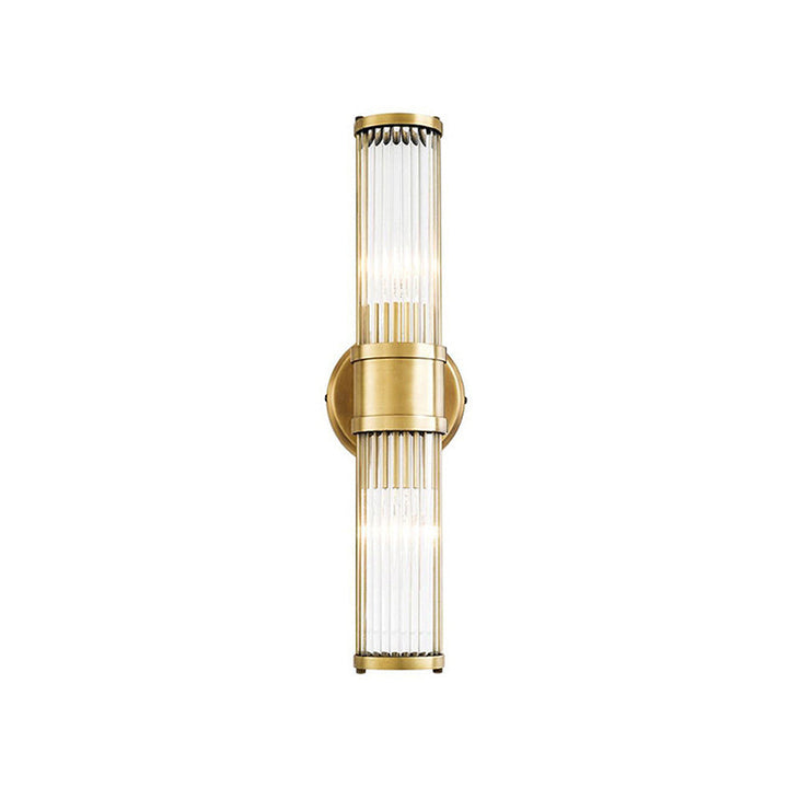 Luxuriöse Badezimmer Wandleuchte: Elegantes Gold-Design mit LED-Beleuchtung. Stilvolle Badleuchte für modernes Ambiente.