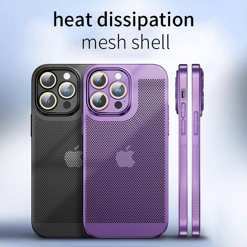 Silberne stilvolle iPhone Handyhülle bietet robusten Schutz für iPhone 15, 14, 13 und 12. Ideal als Schutzhülle.