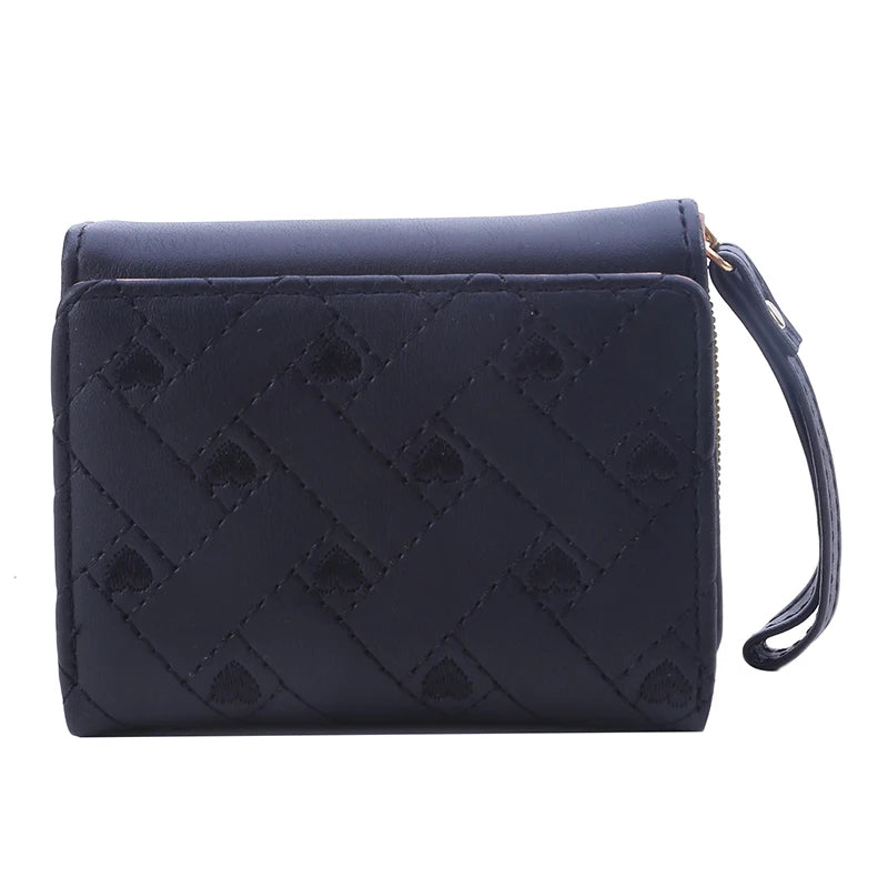 Modische Damen Geldbörse, minimalistisch und elegant. Kompaktes Portemonnaie, ideal für jede Handtasche.