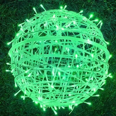 Wetterfeste LED-Dekoleuchte, Kugel mit Farbwechsel, für stilvolle Balkon- & Gartenpartys.