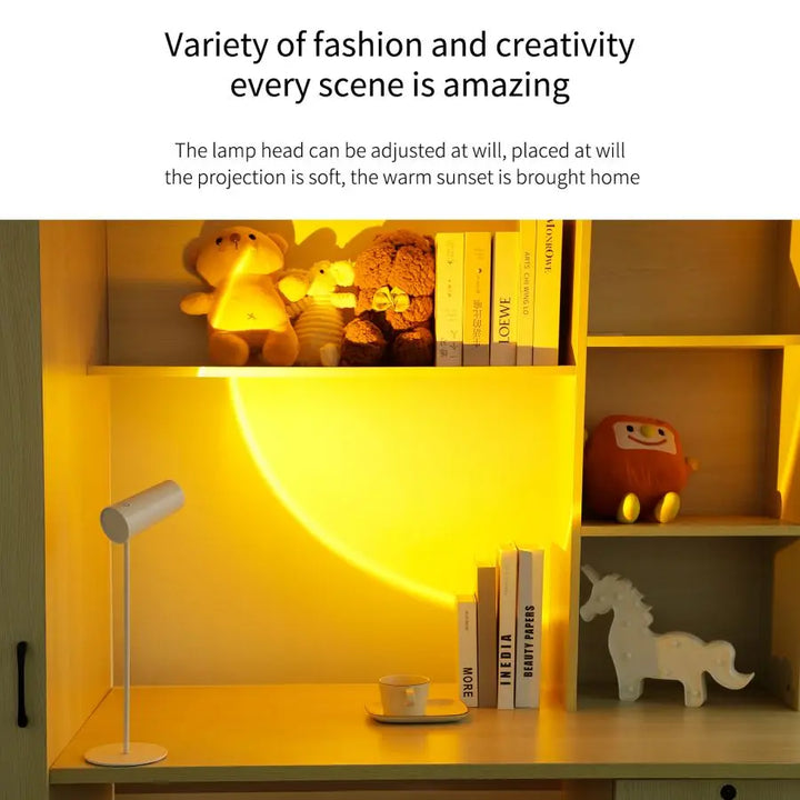 Wiederaufladbare LED-Lampe mit USB-C. Kabellose Tischlampe, ideal für flexible Beleuchtung überall.