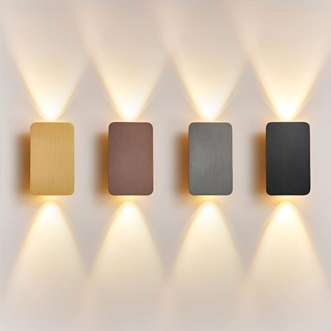 Elegante LED-Wandleuchte im skandinavischen Design für moderne Innenbeleuchtung.