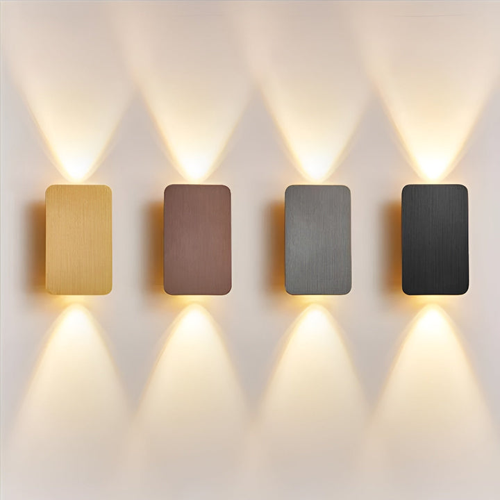Elegante LED-Wandleuchte im skandinavischen Design für moderne Innenbeleuchtung.