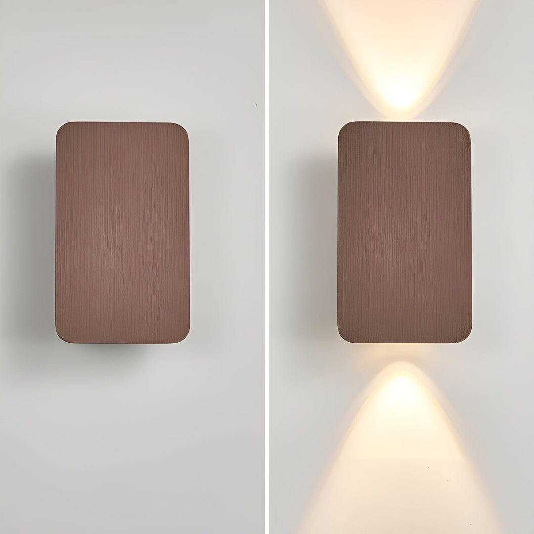 Elegante, energieeffiziente LED-Wandleuchte mit skandinavischem Design.
