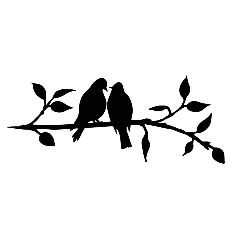 Einzigartige Metall-Vogel-Silhouette als Geschenkidee; elegante Garten- & Wohndeko für Tierliebhaber.