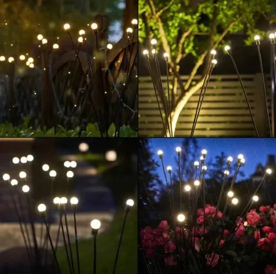 Dekoratives Solarlicht für den Garten, moderne LED-Außenleuchte zur Landschaftsbeleuchtung.