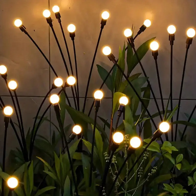 Umweltfreundliche Solar Gartenlampe, helle LED-Außenleuchte für eine sichere und schöne Umgebung.