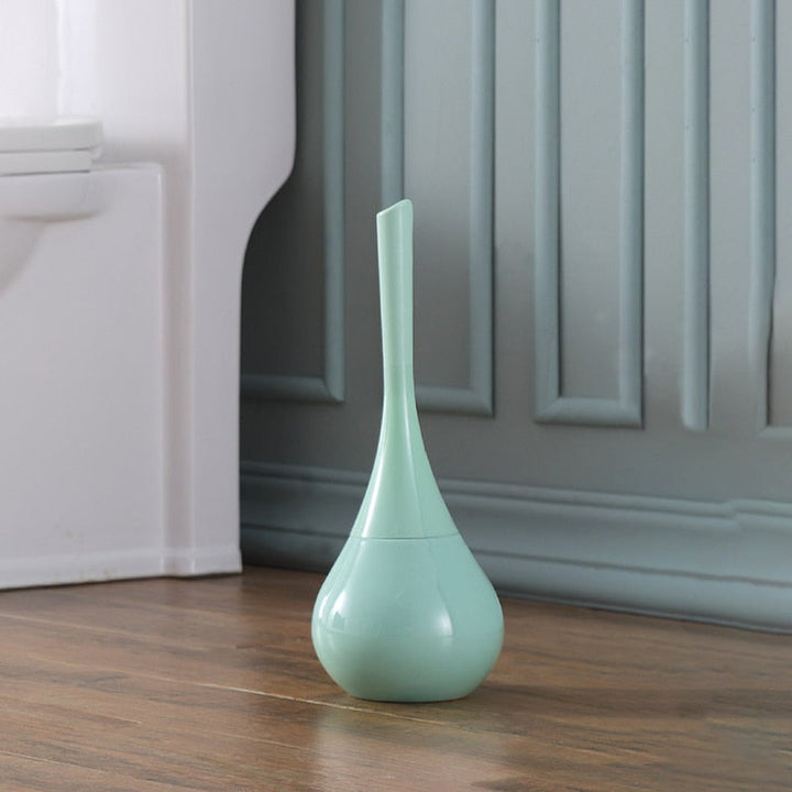Moderne Toilettenbürste aus hochwertigem Edelstahl, ein stilvolles Badaccessoire für Sauberkeit.