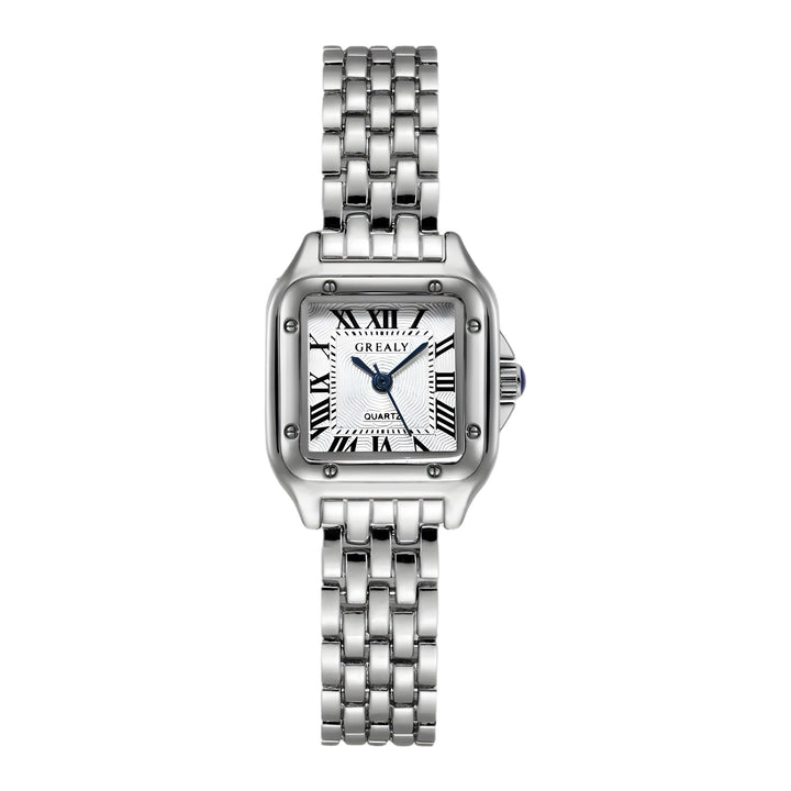 Luxuriöse Vintage Quarz-Damenuhr, ein eleganter Zeitmesser und Damen Schmuck. Perfektes Geschenk für sie.