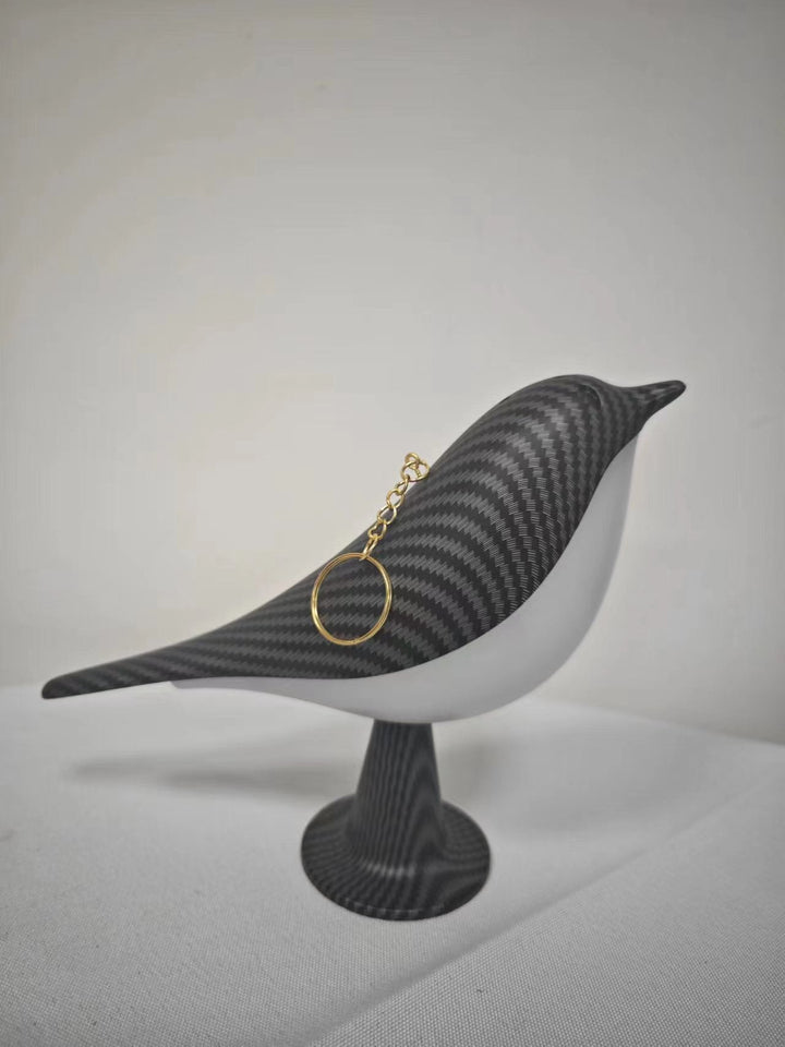 Kabellose Vogel Stimmungs-Lampe, LED, 3 Stufen, wiederaufladbar, ideal für stilvolles Ambiente.