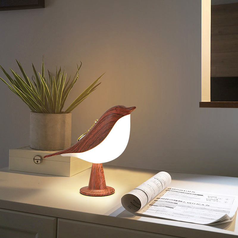 Kabellose Vogel Design Lampe, LED, mit 3 Helligkeitsstufen, perfekt für Innenbereiche.