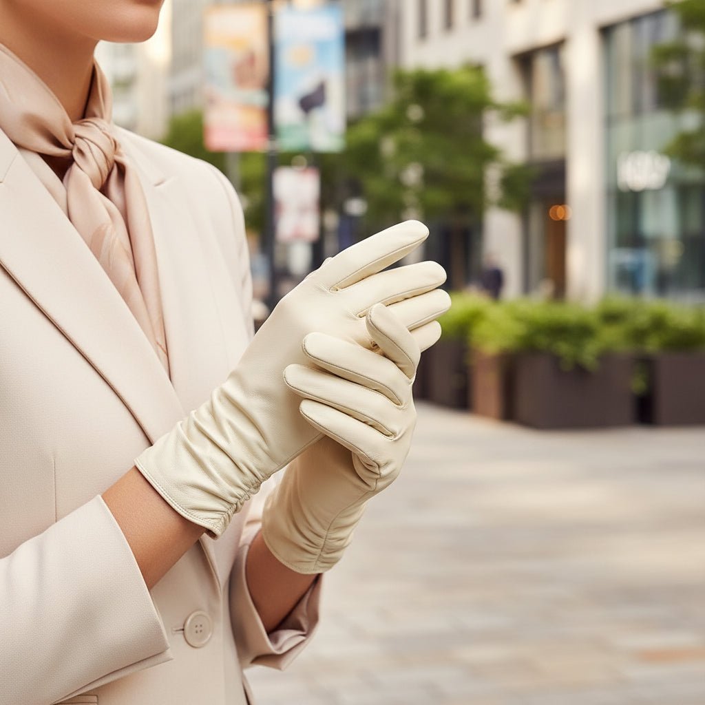 Gefütterte Damen-Winterhandschuhe, perfekt für wohlige Wärme und Schutz bei kaltem Wetter.