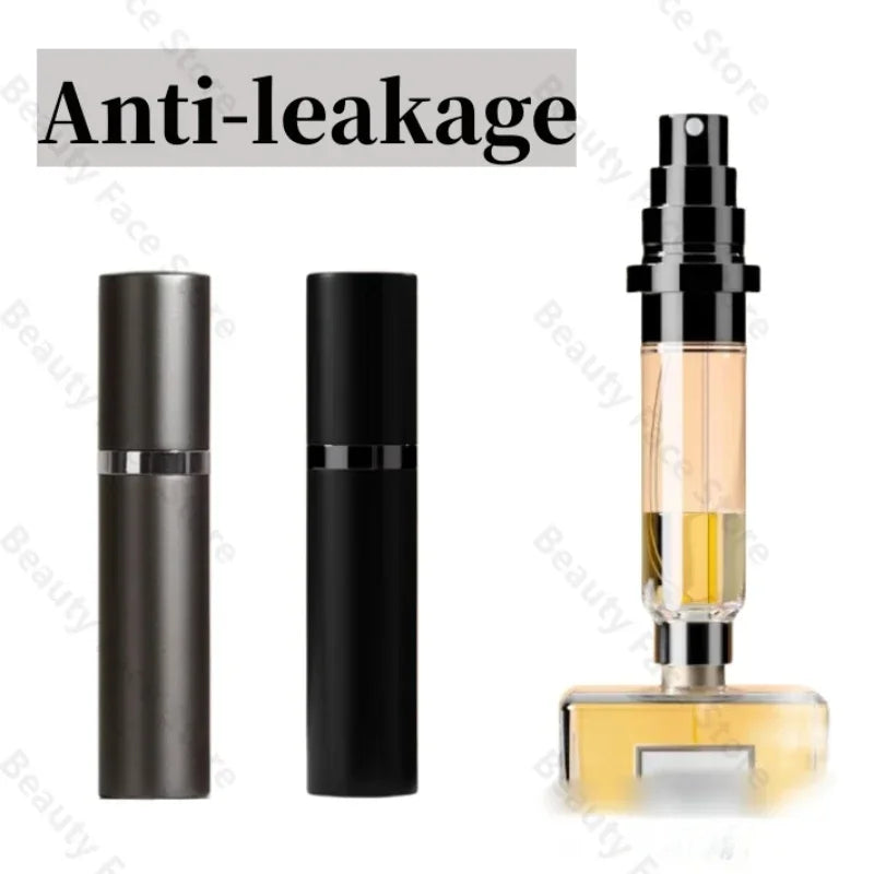 Eleganter 5ml Reise-Parfümzerstäuber, nachfüllbar & auslaufsicher. Perfekt für Duft unterwegs & Handtasche.