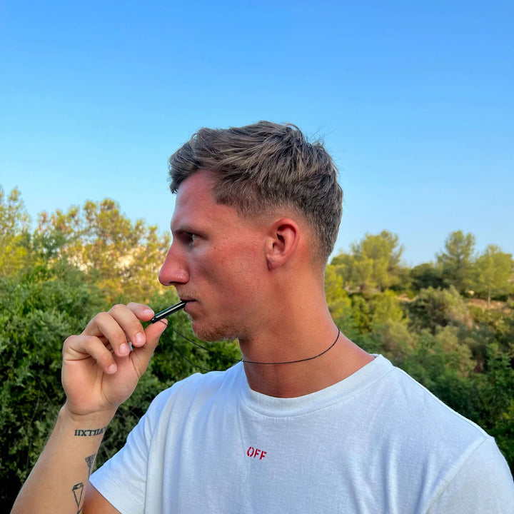 Modernes Anti-Stress Schmuckstück für tägliche Achtsamkeit & mehr Gelassenheit. Unterstützt die Entspannung.