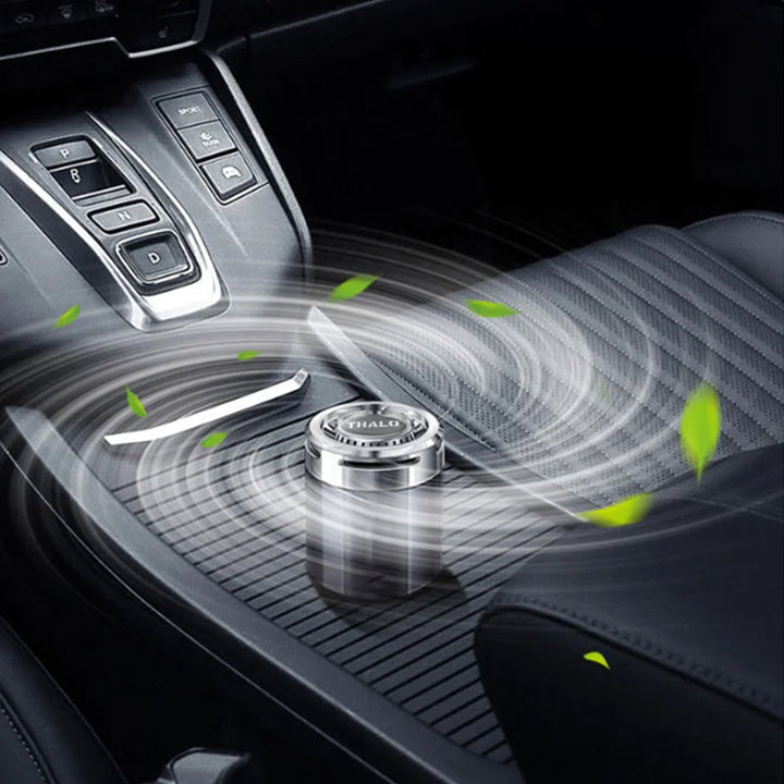 Eleganter Autoduft-Lufterfrischer mit natürlichen Pflanzenextrakten für eine frische Auto-Innenraum-Atmosphäre.