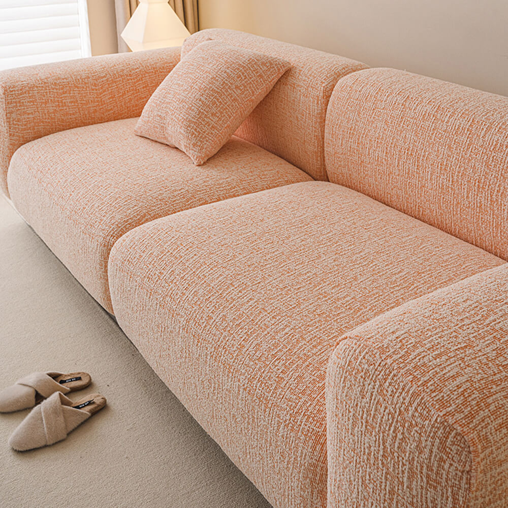 Perfekt sitzender, elastischer Chenille Sofabezug. Verleiht alter Couch neues Leben & moderne Einrichtung.