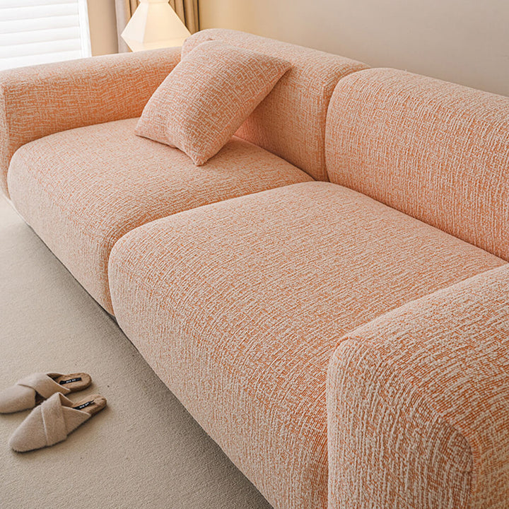 Perfekt sitzender, elastischer Chenille Sofabezug. Verleiht alter Couch neues Leben & moderne Einrichtung.