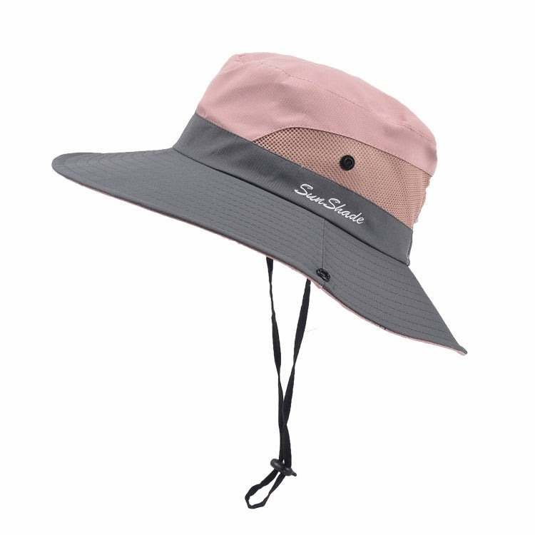 Eleganter Damen Sonnenhut, vielseitig einsetzbar für Urlaub, Garten und Stadtbummel.