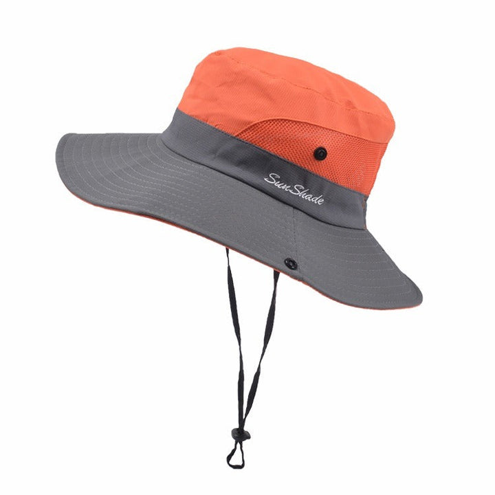 Schicker UV-Schutz: Damen Sonnenhut für Strand und Freizeit, sehr bequem.