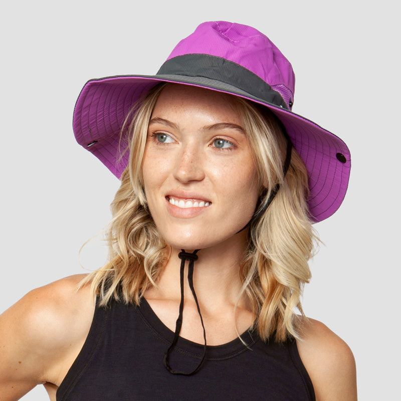 UV-Schutz Damenhut, atmungsaktiv, faltbar, ideal für Strand, Reisen und Freizeit.