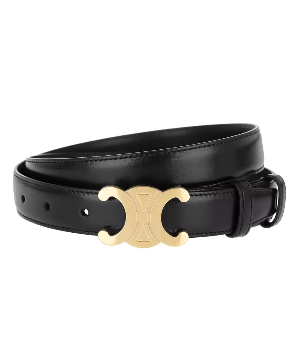 Eleganter Damengürtel aus veganem Leder im Vintage-Stil, ideal für klassische Outfits.