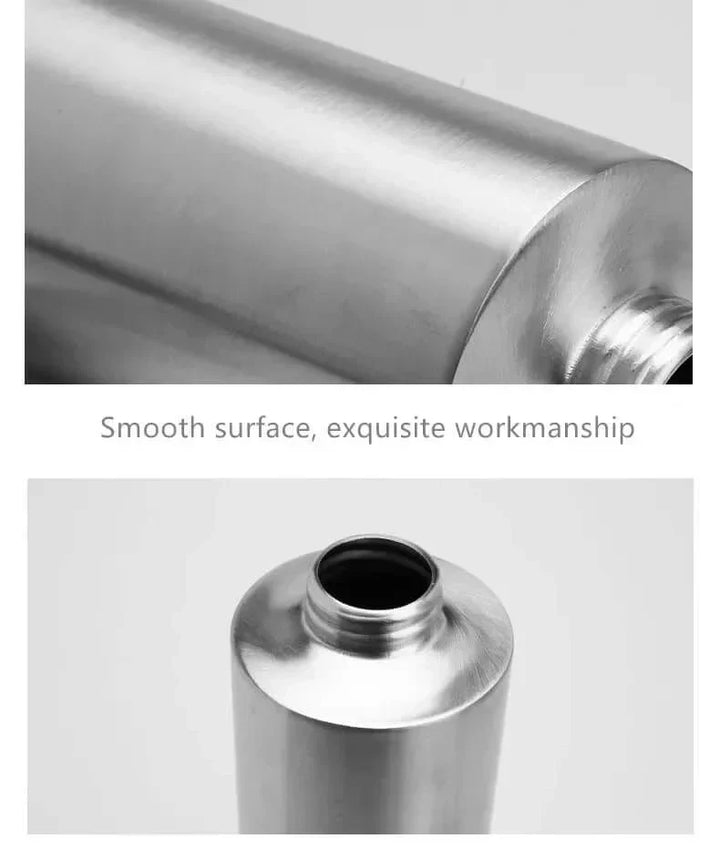 Moderner Design Seifenspender für Flüssigseife, mit Handpumpe, edel für Bad & Küche.