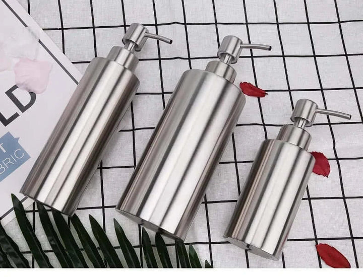 Handpumpen Seifenspender, edles Design, nachhaltig für Flüssigseife in Bad & Küche.
