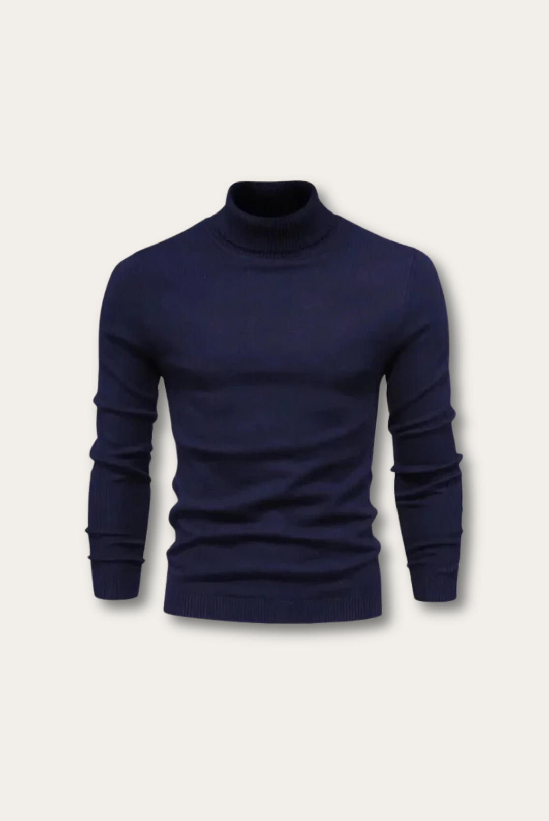 Warmer, weicher Herren Rollkragenpullover, ideal für den Winter. Langarm Pullover für elegante Herrenmode.
