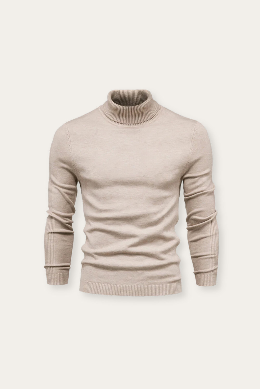 Klassischer Herren Rollkragenpullover. Eleganter Winterpullover für Business, Freizeit und kalte Tage.