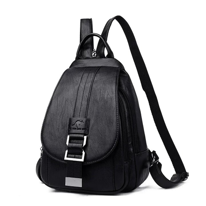 Modischer Damen Lederrucksack, wasserdichtes Echtleder, elegantes Design. Ideal als Geschenk für Frauen.