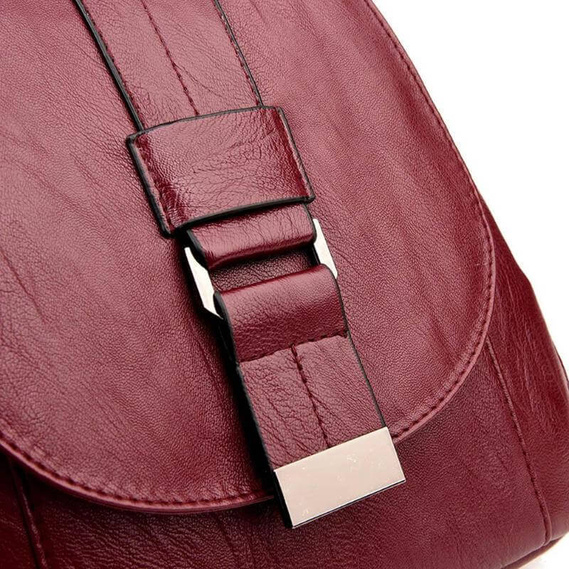 Luxuriöser Damen Lederrucksack, wasserdichtes Echtleder, ideales Geschenk für anspruchsvolle Frauen.