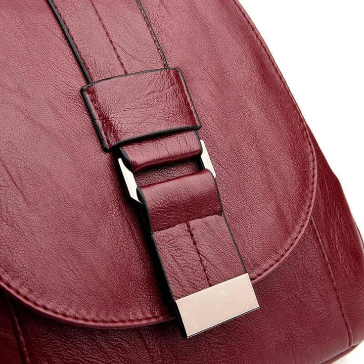 Luxuriöser Damen Lederrucksack, wasserdichtes Echtleder, ideales Geschenk für anspruchsvolle Frauen.